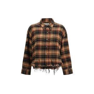 R13 Women Plaid Shirt